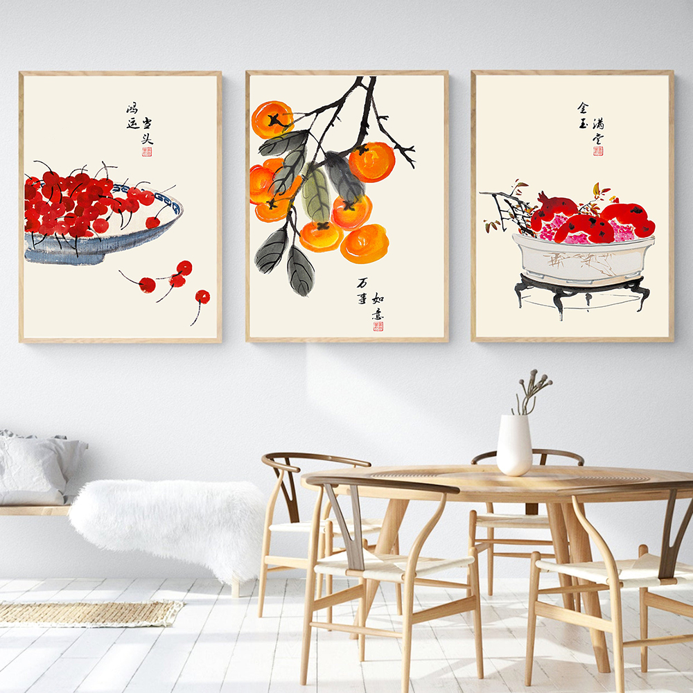 Japanese Style Fruits Poster Q - đánh giá và giá Japanese Lifestyle Quotes